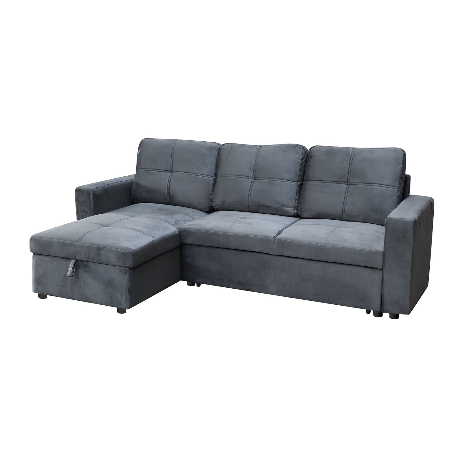 Sala Cama Lumix Velvet Gris