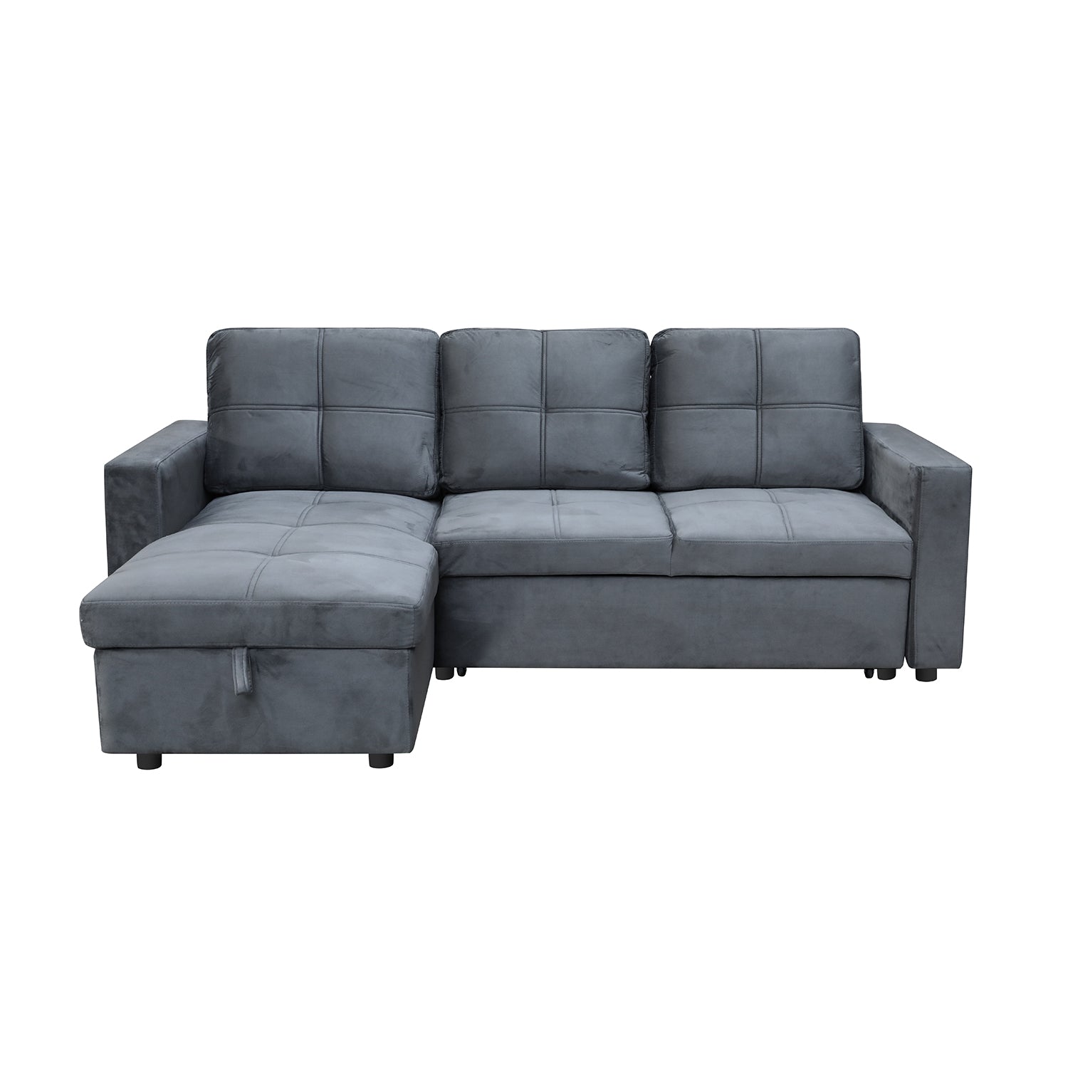 Sala Cama Lumix Velvet Gris
