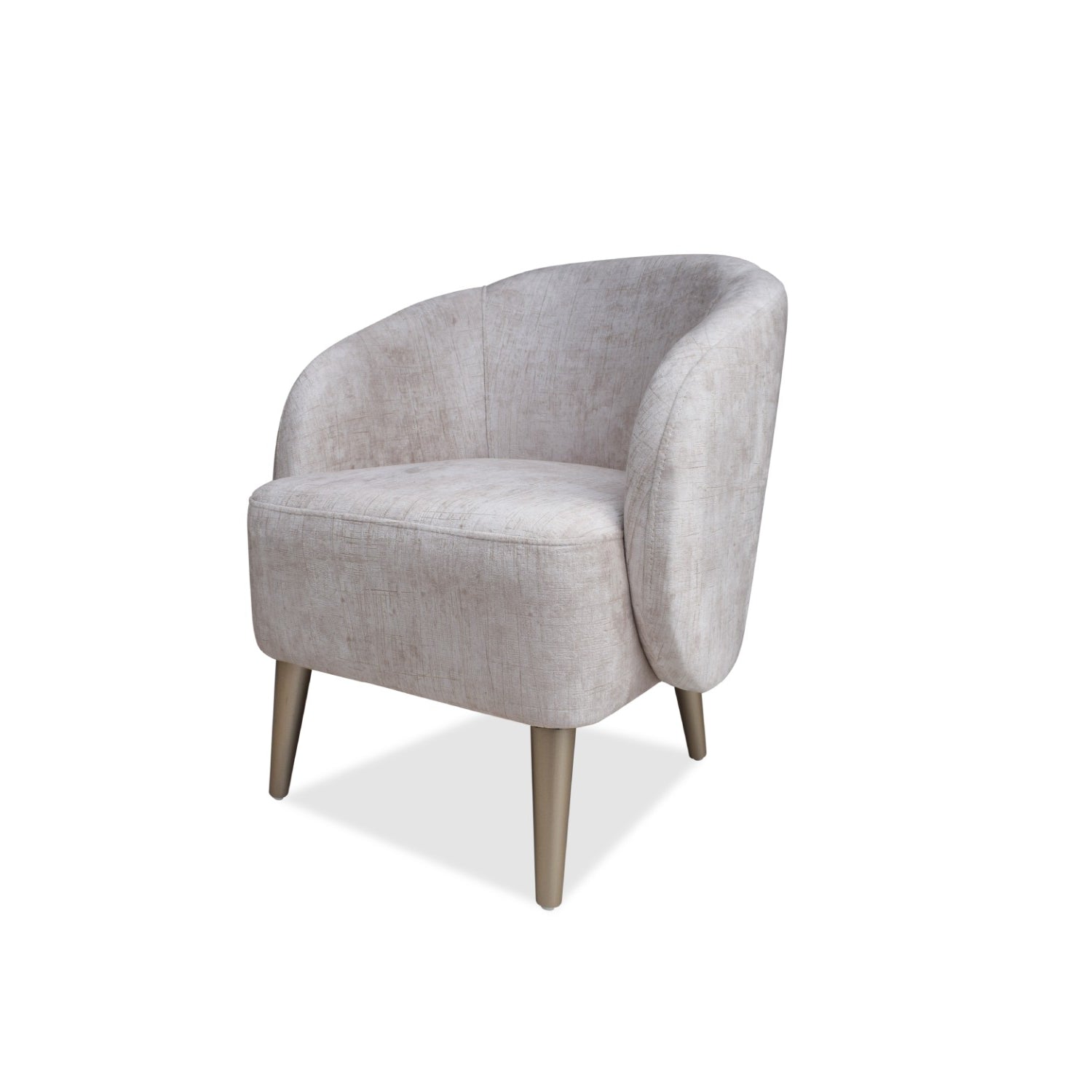 Poltrona Colin Estocolmo Marfil, Champaña