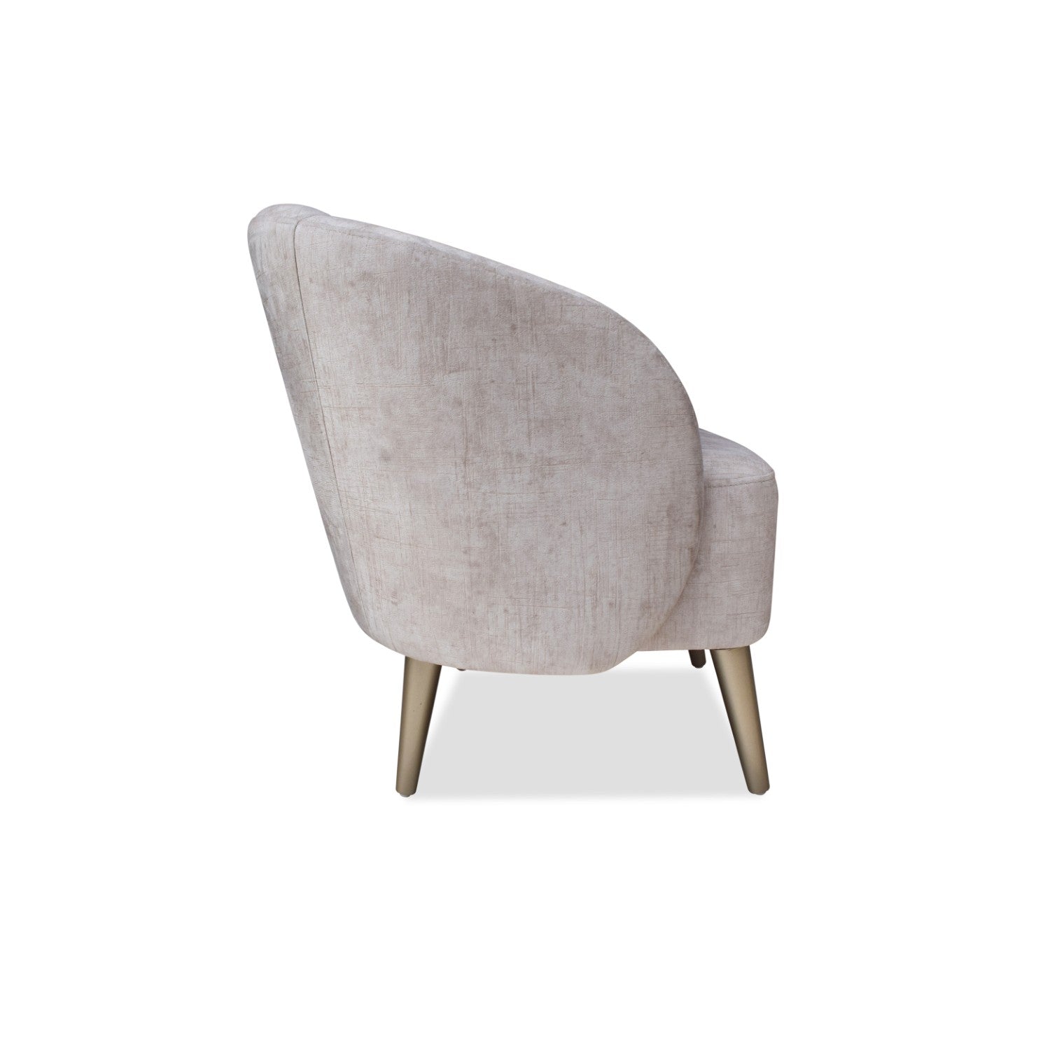 Poltrona Colin Estocolmo Marfil, Champaña