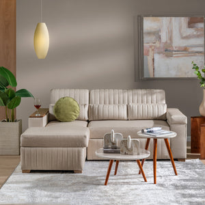 Sala Cama Robi Eurolino Marbella Marfil, Natural Orientación Izquierda