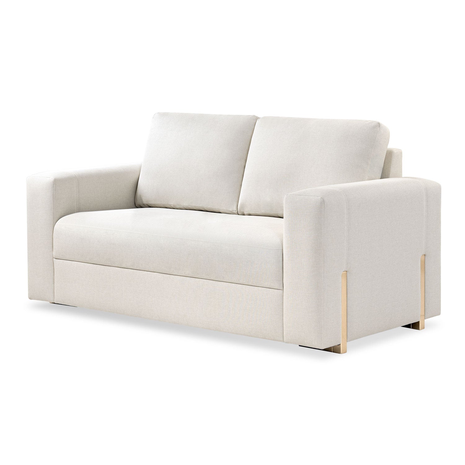 Sofá Cama Sevilla Eurolino Blanco Puro, Champaña