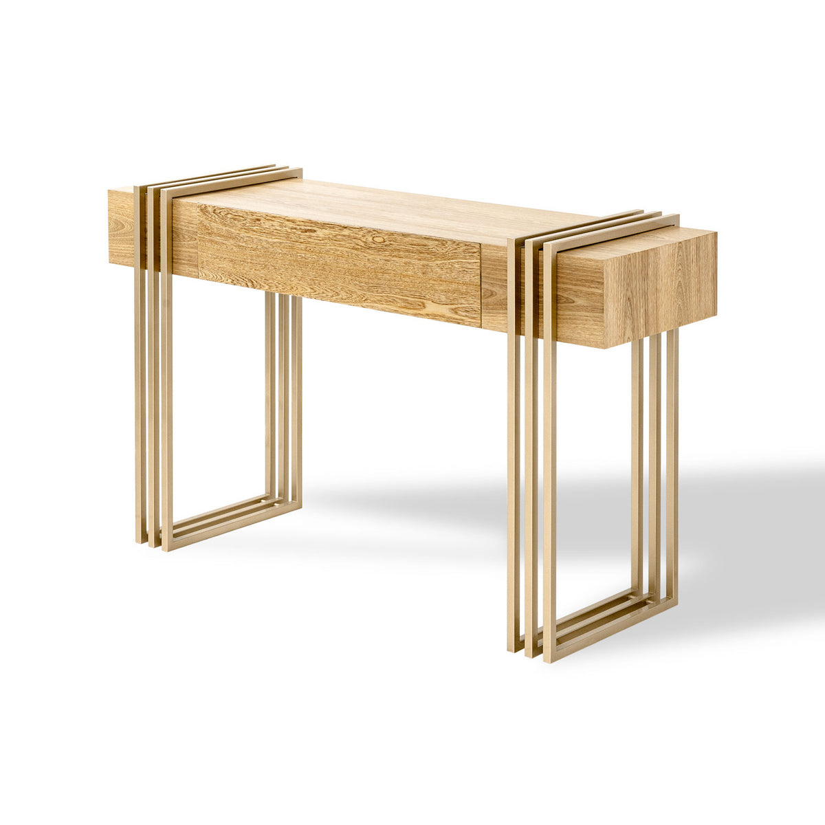Consola Manhattan Natural, Champaña Premium