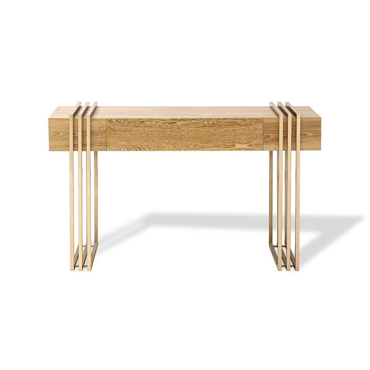 Consola Manhattan Natural, Champaña Premium