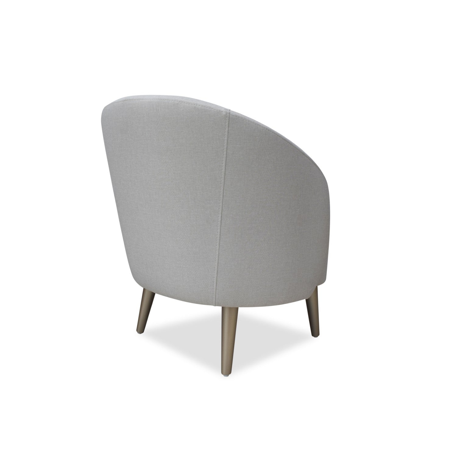 Poltrona Colin Eurolino Blanco Puro, Champaña