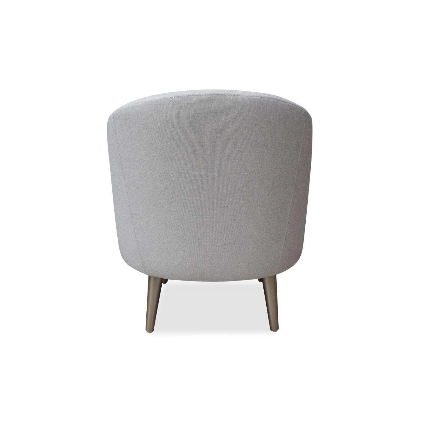 Poltrona Colin Eurolino Blanco Puro, Champaña