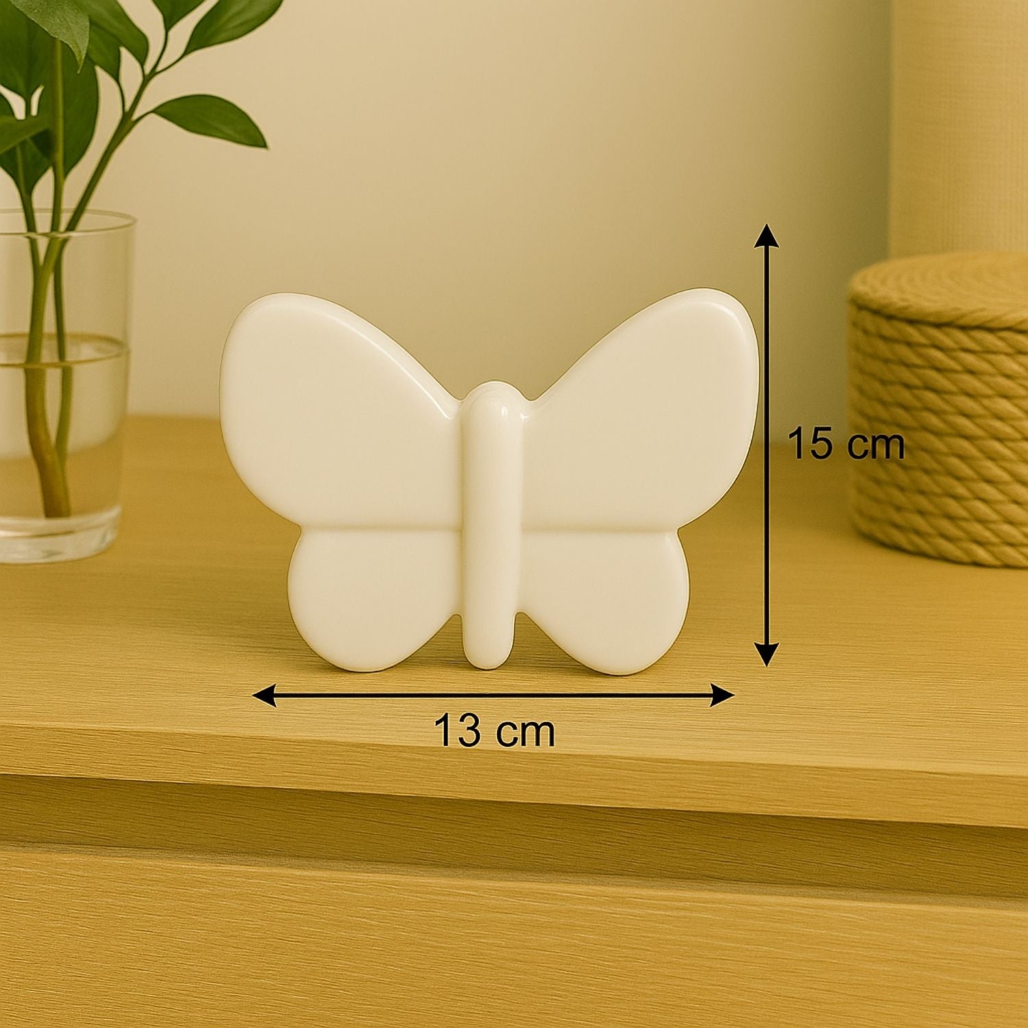 Figura 13X15 Blanco Mariposa