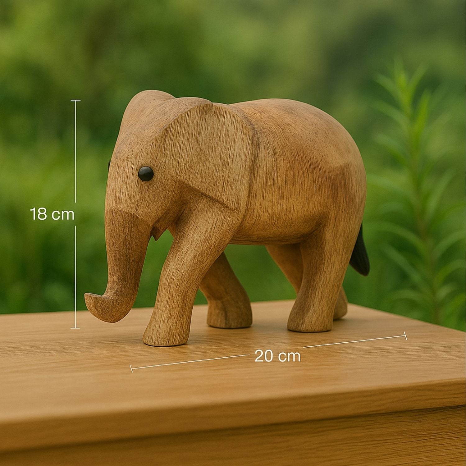 Figura 18X20  Natural Elefante