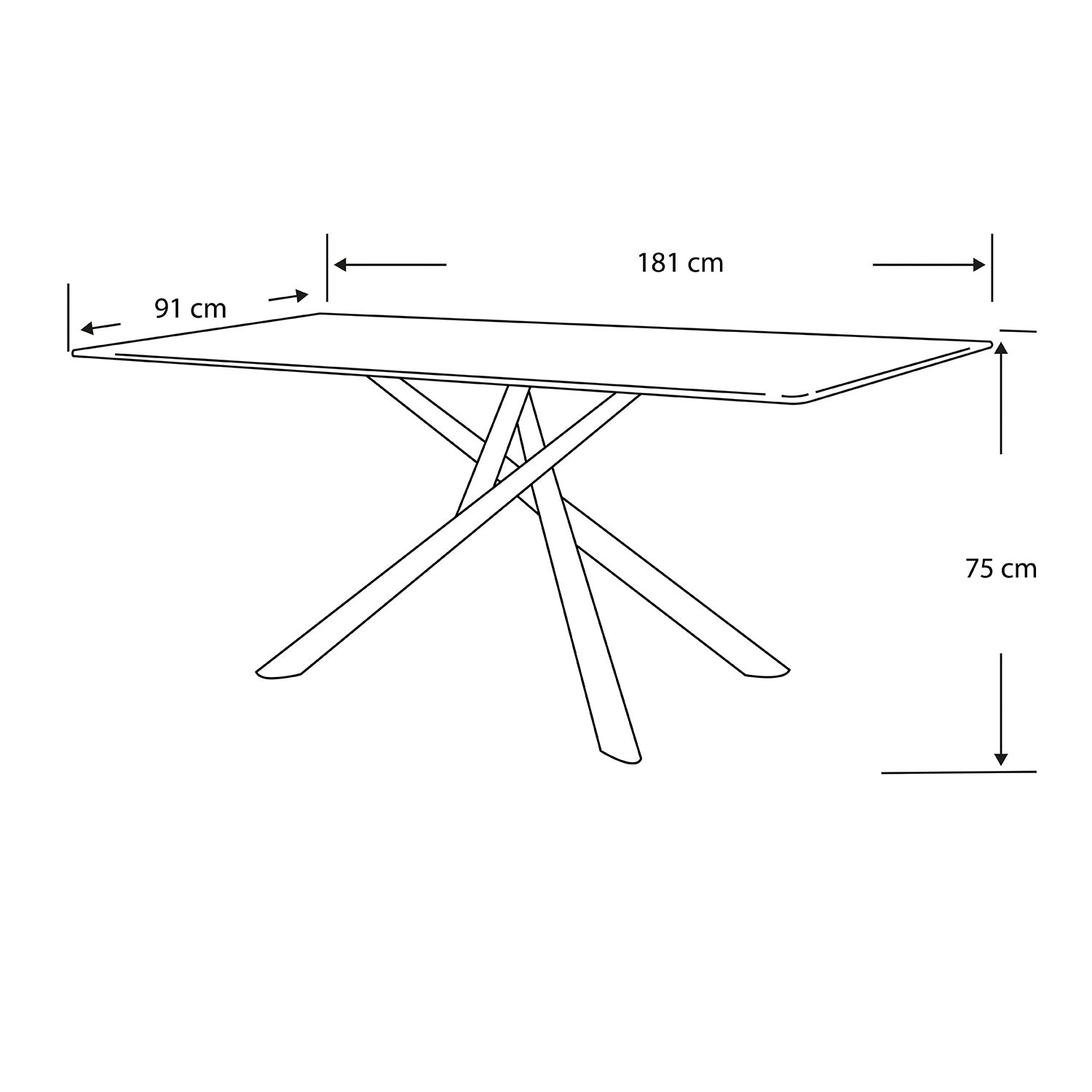 Base Comedor 6 Puestos Burdeux Champaña Base Para Vidrio