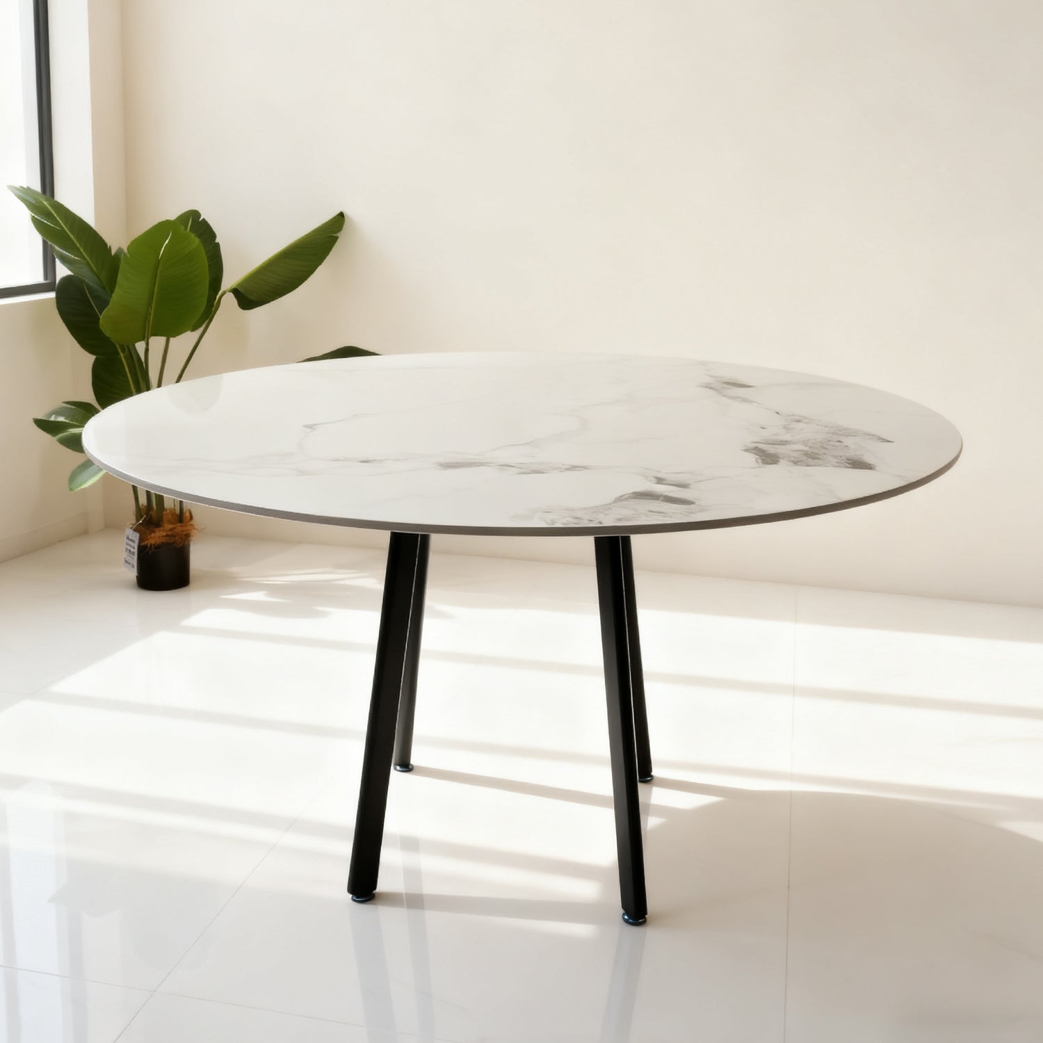 Comedor 6 Puestos Danna Circular Mocca