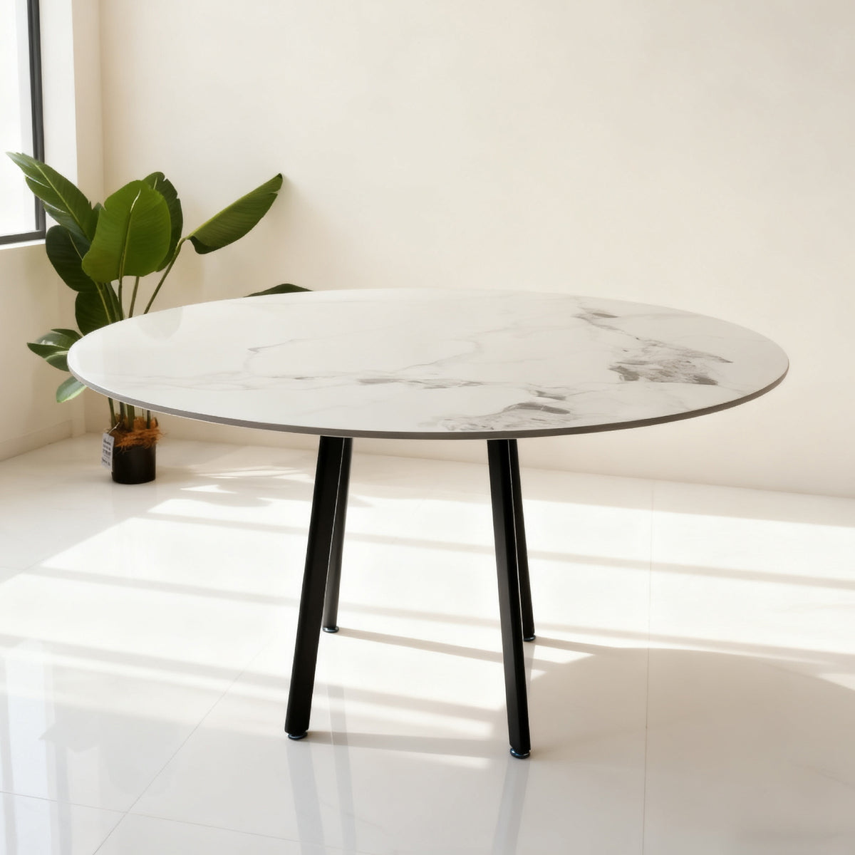Comedor 6 Puestos Danna Circular Mocca