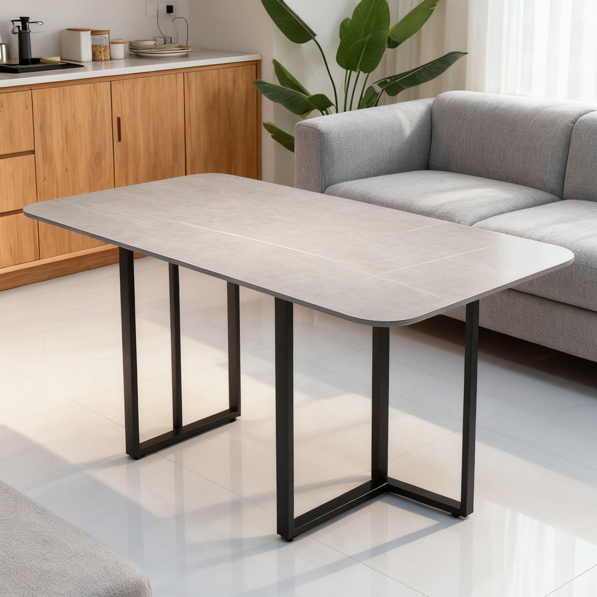 Comedor 6 Puestos Aron Beige