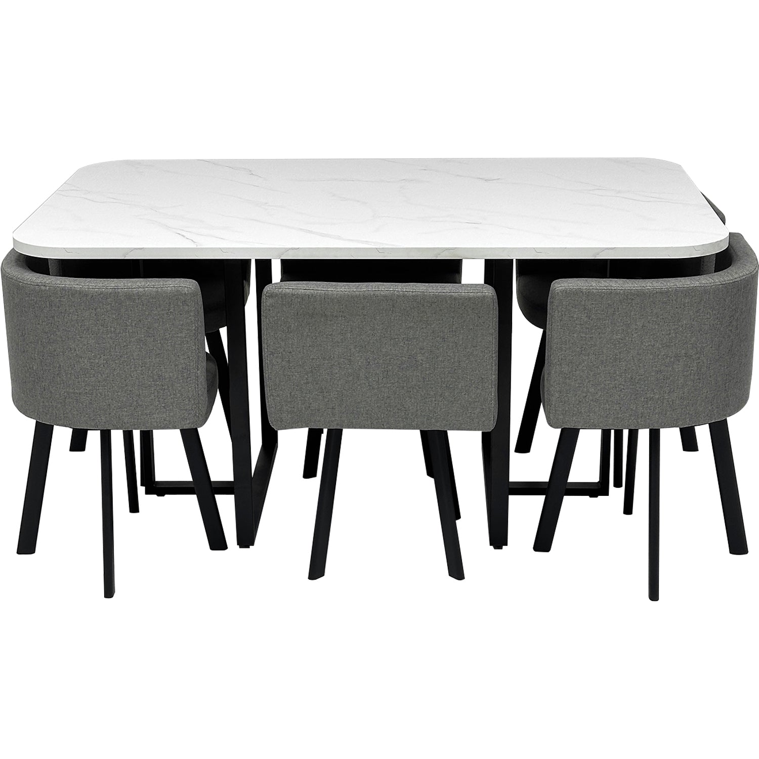 Comedor 6 Puestos Alec Gris