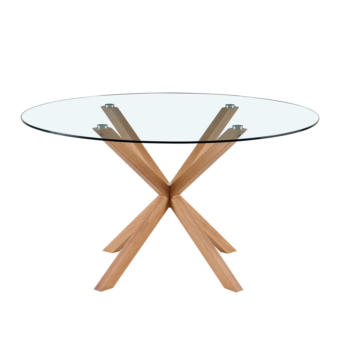 Comedor 6 Puestos Dousty Gris, Natural