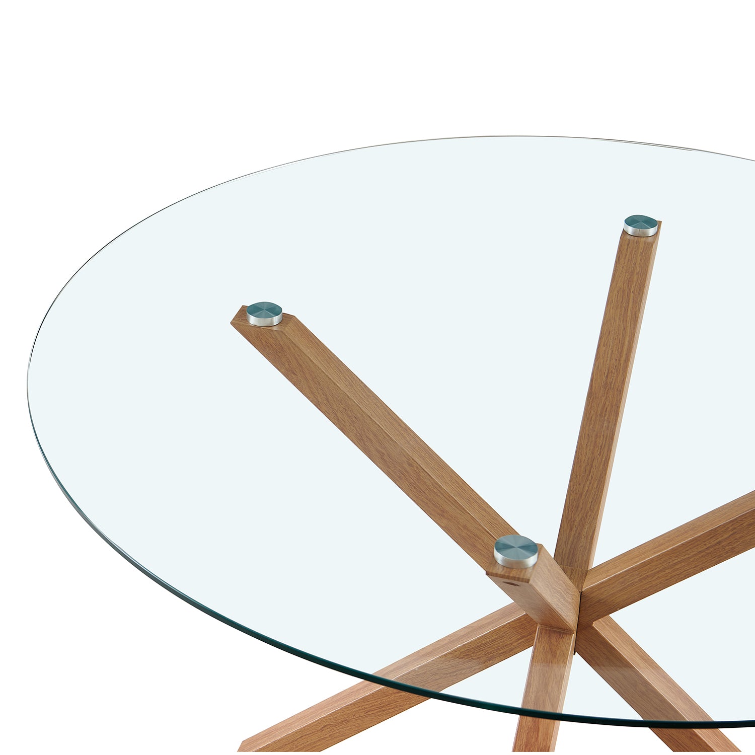Comedor 6 Puestos Dousty Gris, Natural