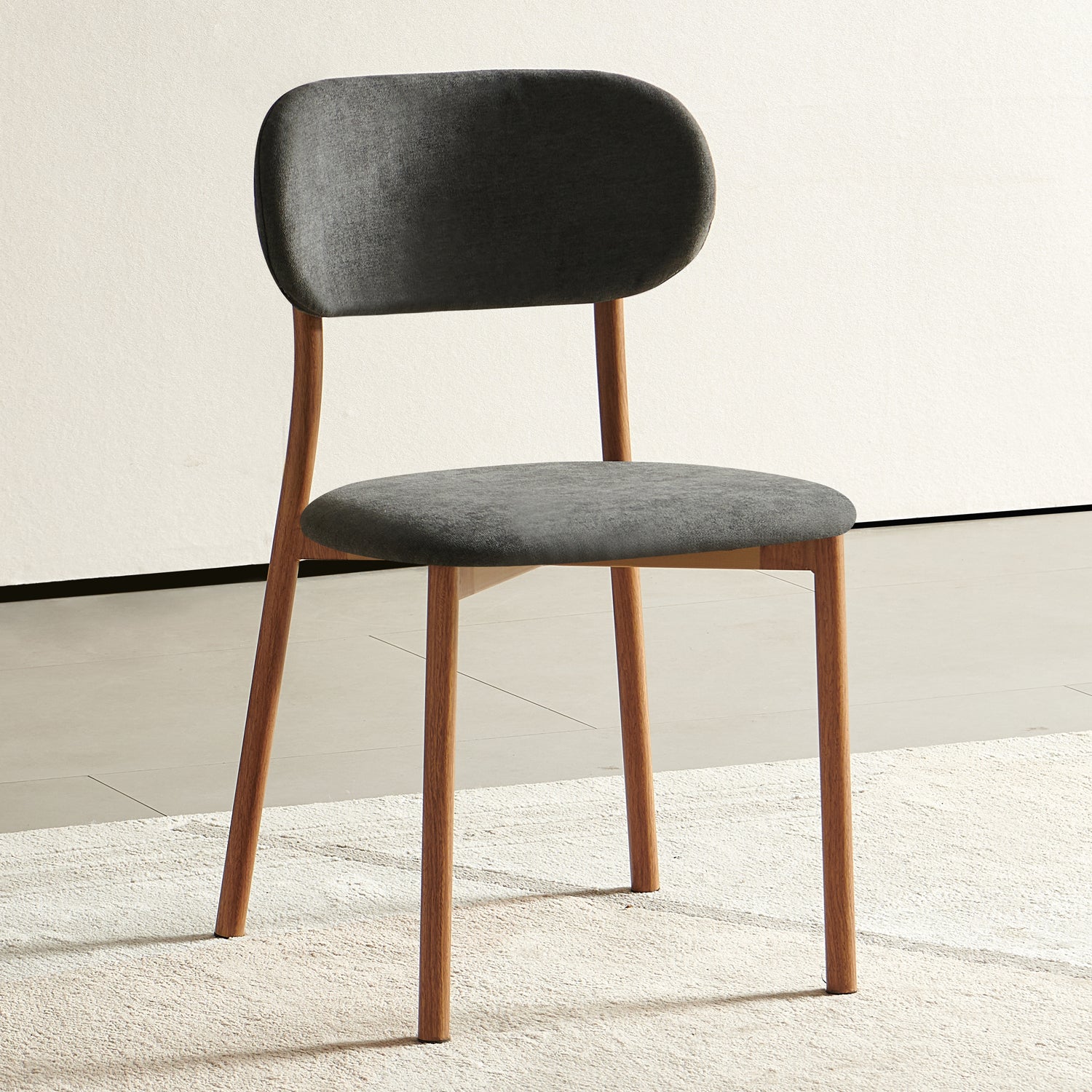 Comedor 6 Puestos Dousty Gris, Natural