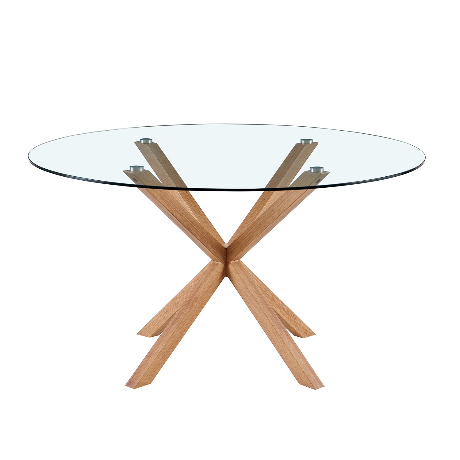 Comedor 6 Puestos Dousty Beige, Natural