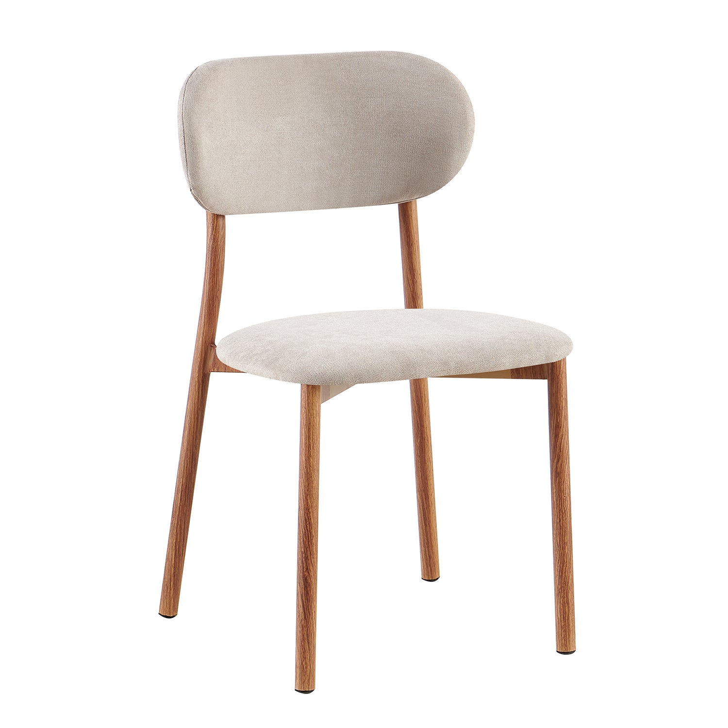 Comedor 6 Puestos Dousty Beige, Natural