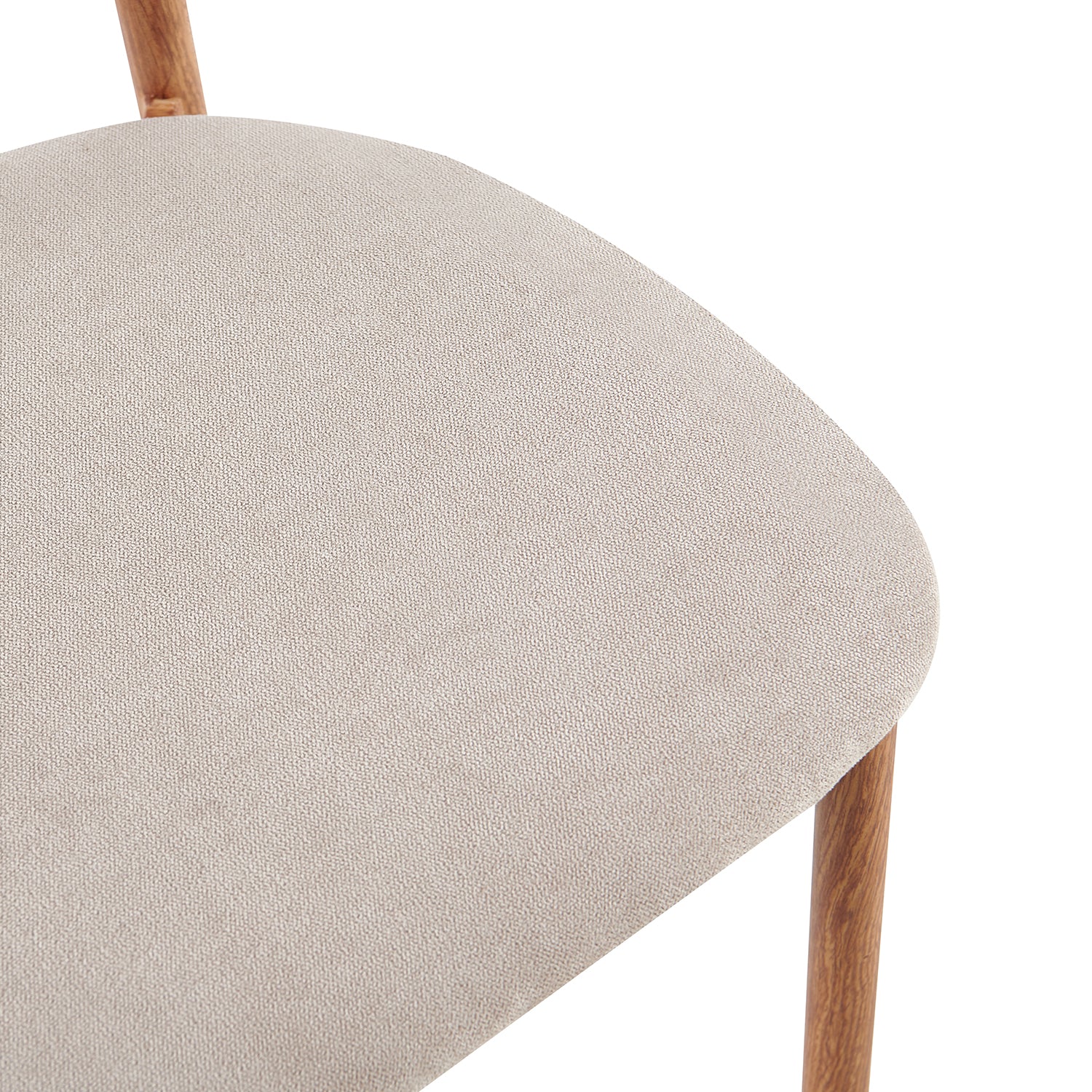 Comedor 6 Puestos Dousty Beige, Natural