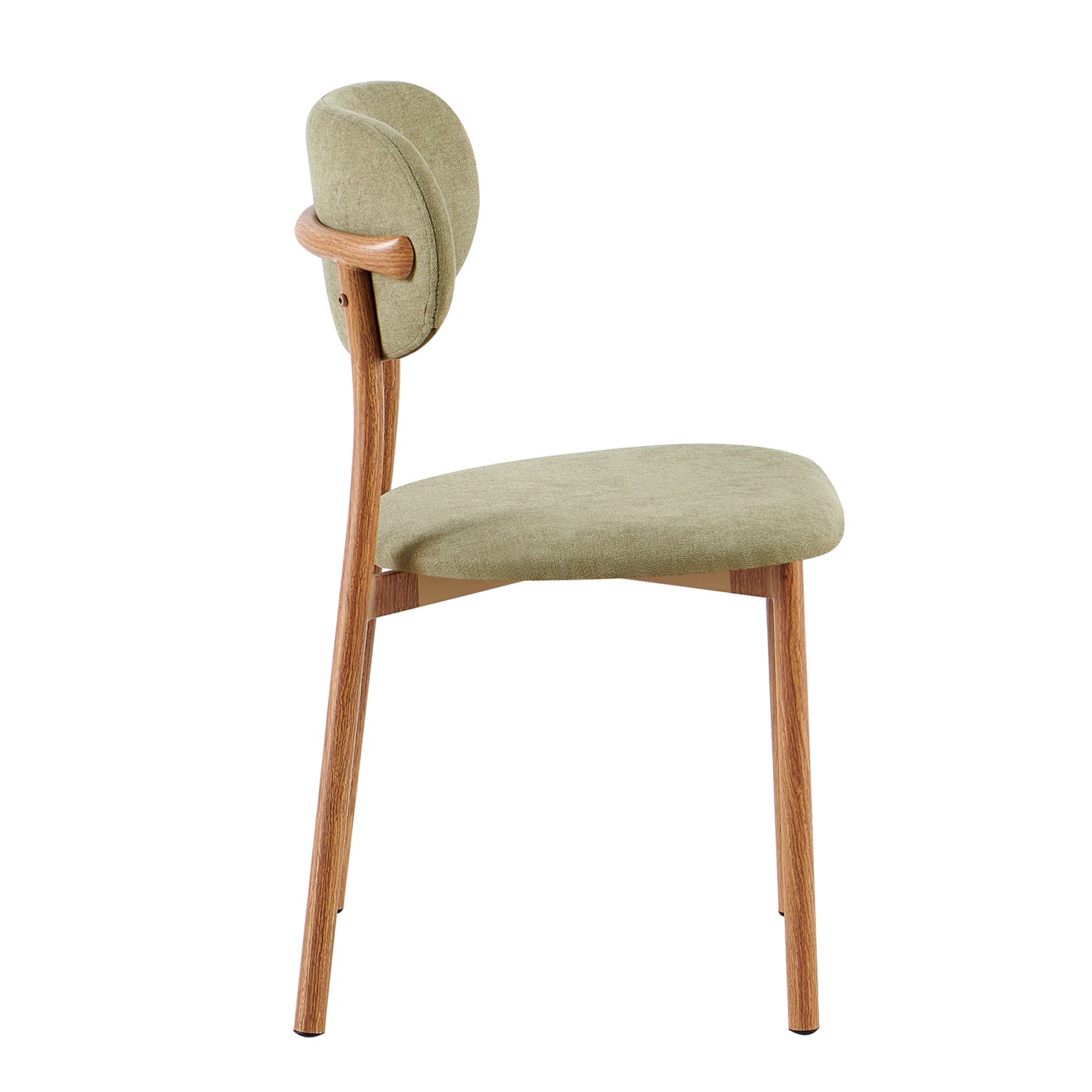 Sofa 3 Puesto Larisa + Comedor Dousty Chenille Impetu, Beige, Natural