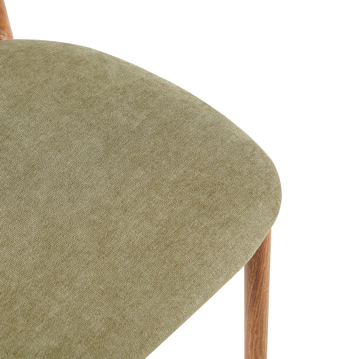 Sofa 3 Puesto Larisa + Comedor Dousty Chenille Impetu, Beige, Natural