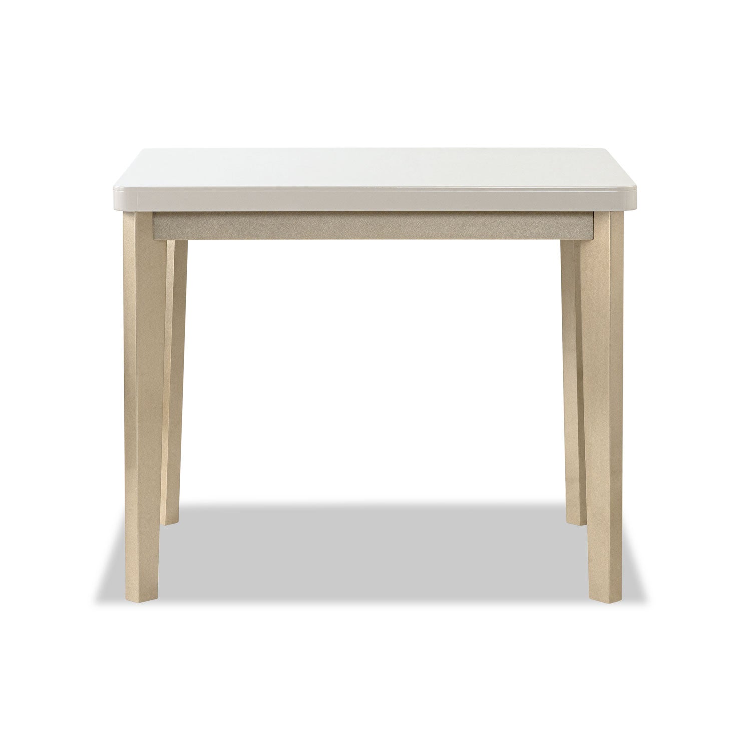 Comedor 4 Puestos Milu Velvet Estocolmo Marfil, Champaña