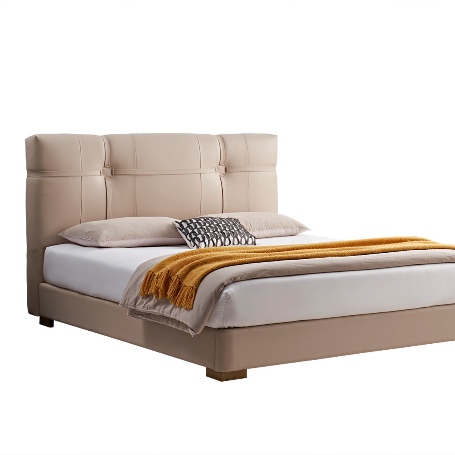 Cama Queen Avanni Beige