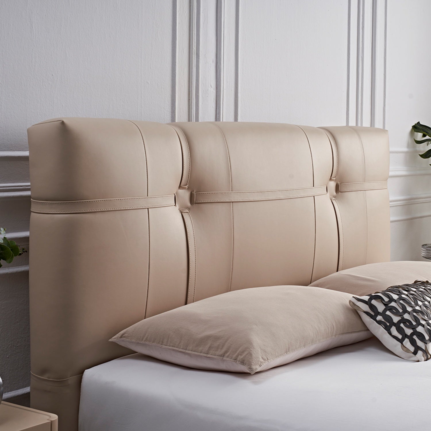 Cama King Avanni Beige