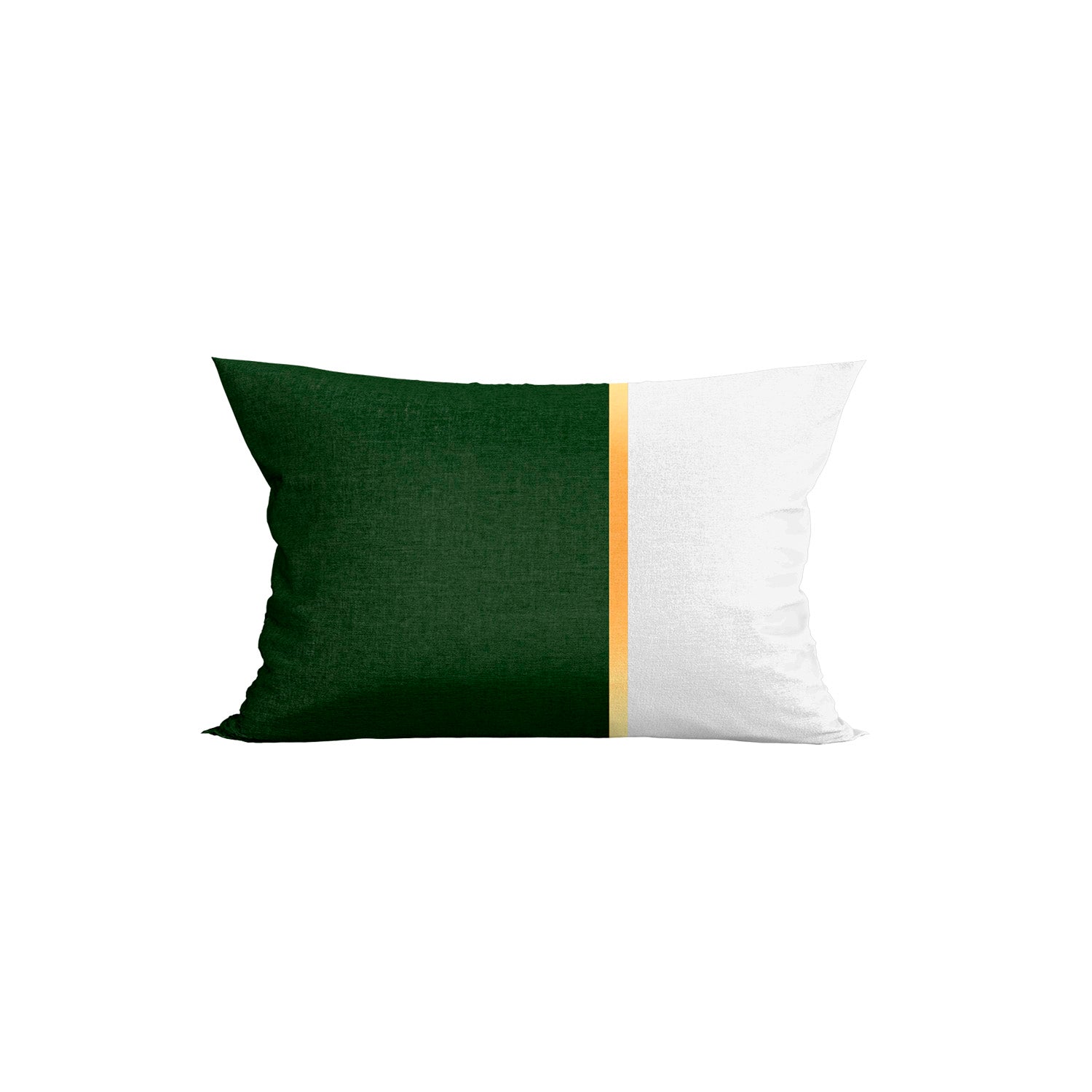 Cojín 30X50 Arkana Verde/Blanco