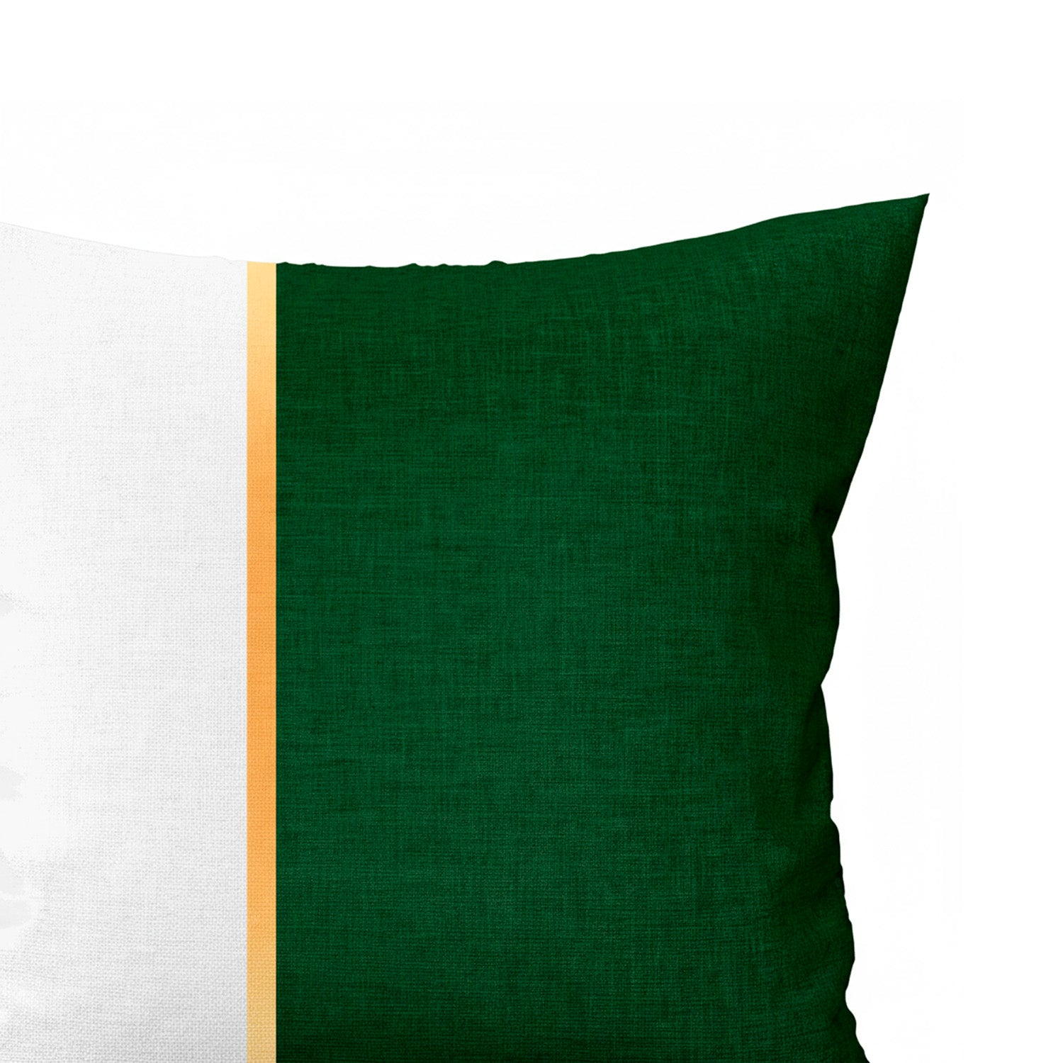 Cojín 45X45 Arkana Verde/Blanco