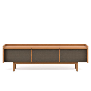 Mesa De Tv Zoe Natural Malla 54X184X39