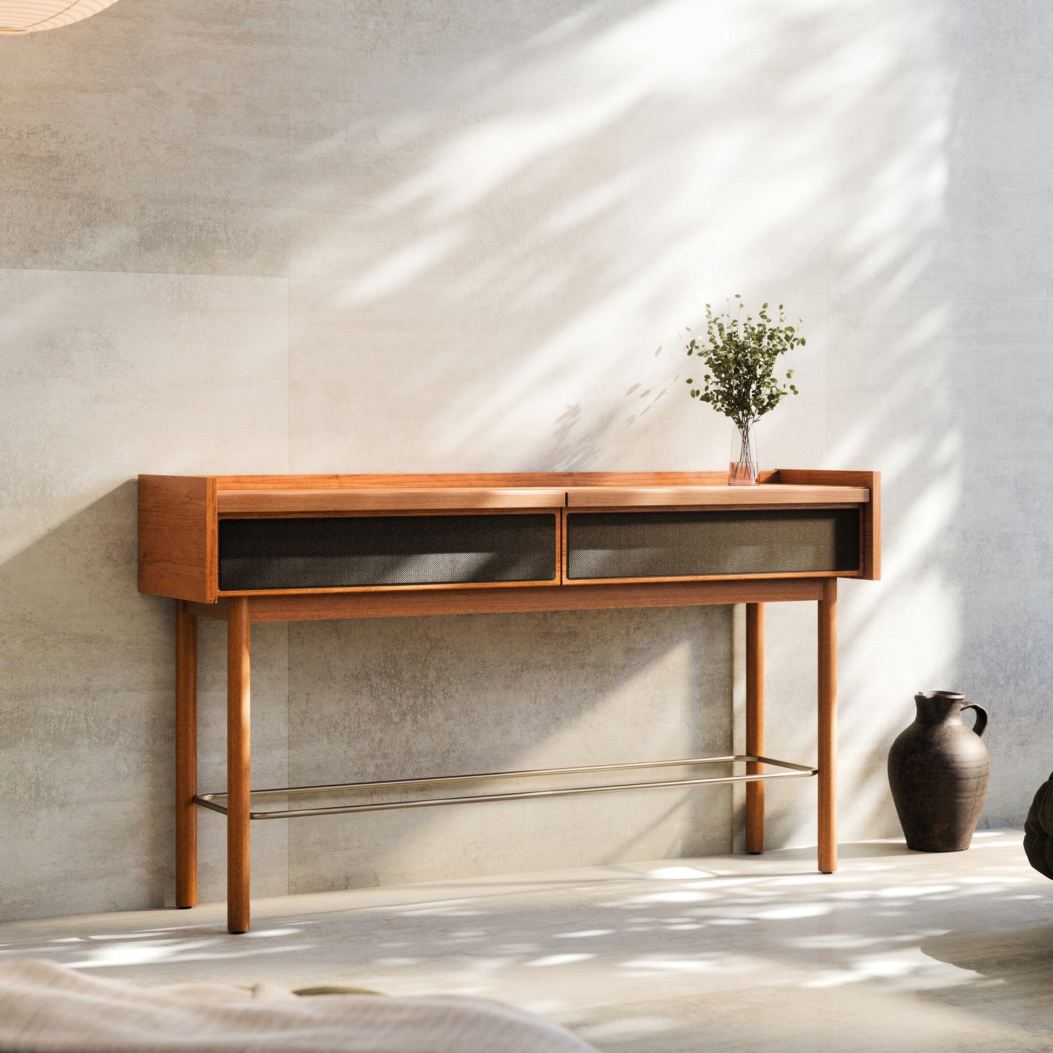 Consola Zoe Natural Malla 81X140X39