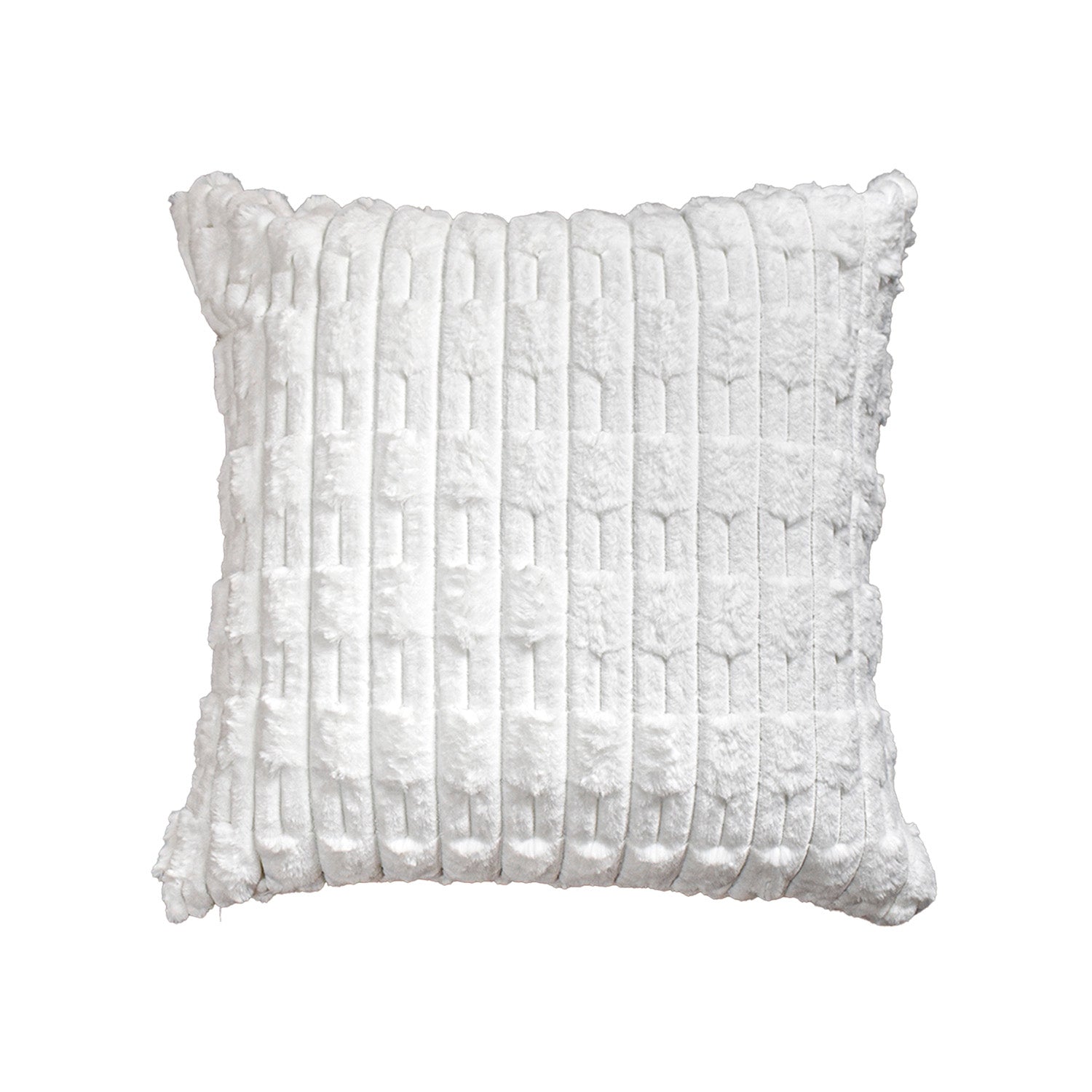 Cojín 45X45 Gaudi Abstracto Blanco