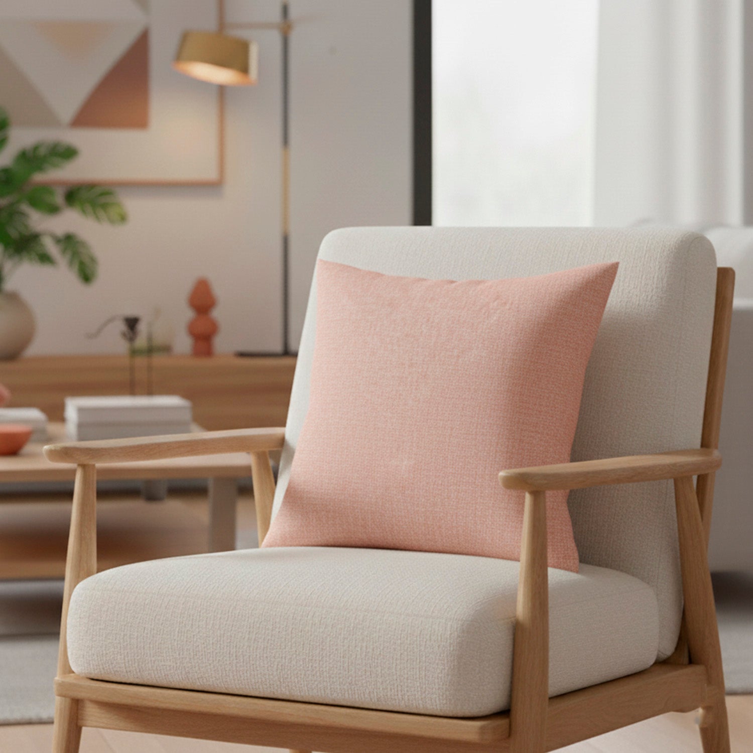 Cojín 45X45 Primada Rosa