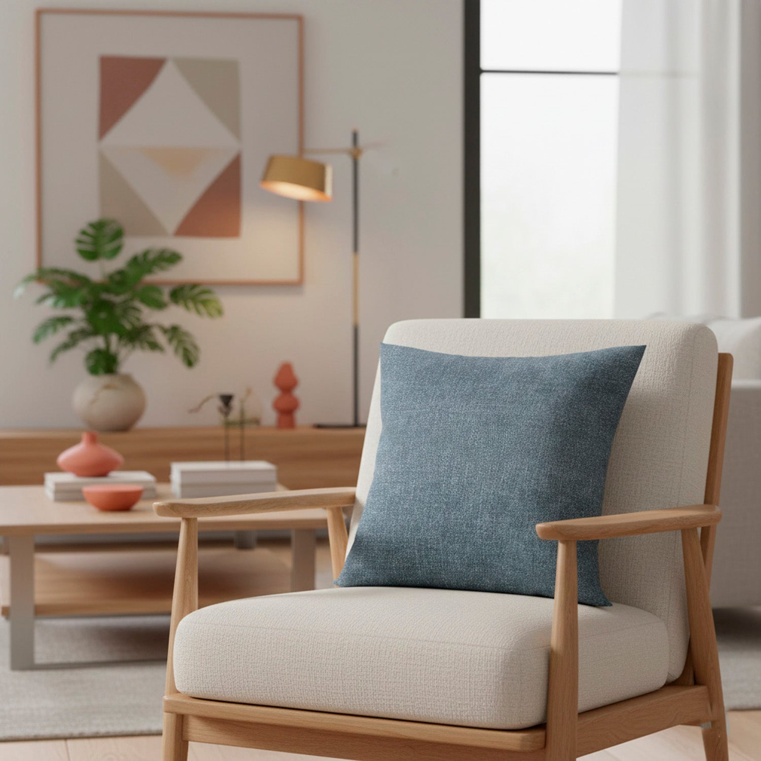 Cojín 45X45 Veracruz Indigo