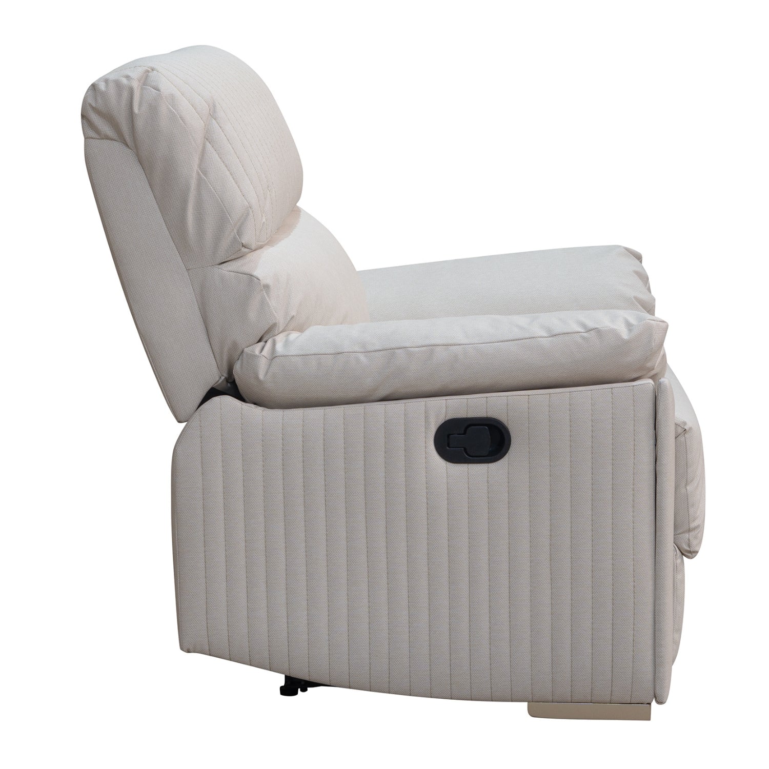 Sillón Reclinable Dinna Eurolino Gaira Beige, Champaña