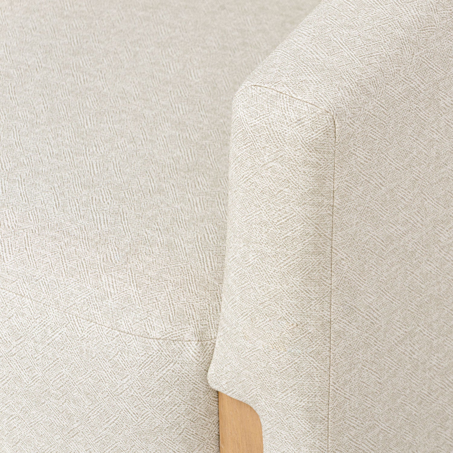 Poltrona Capri Eurolino Vitore Blanco, Natural