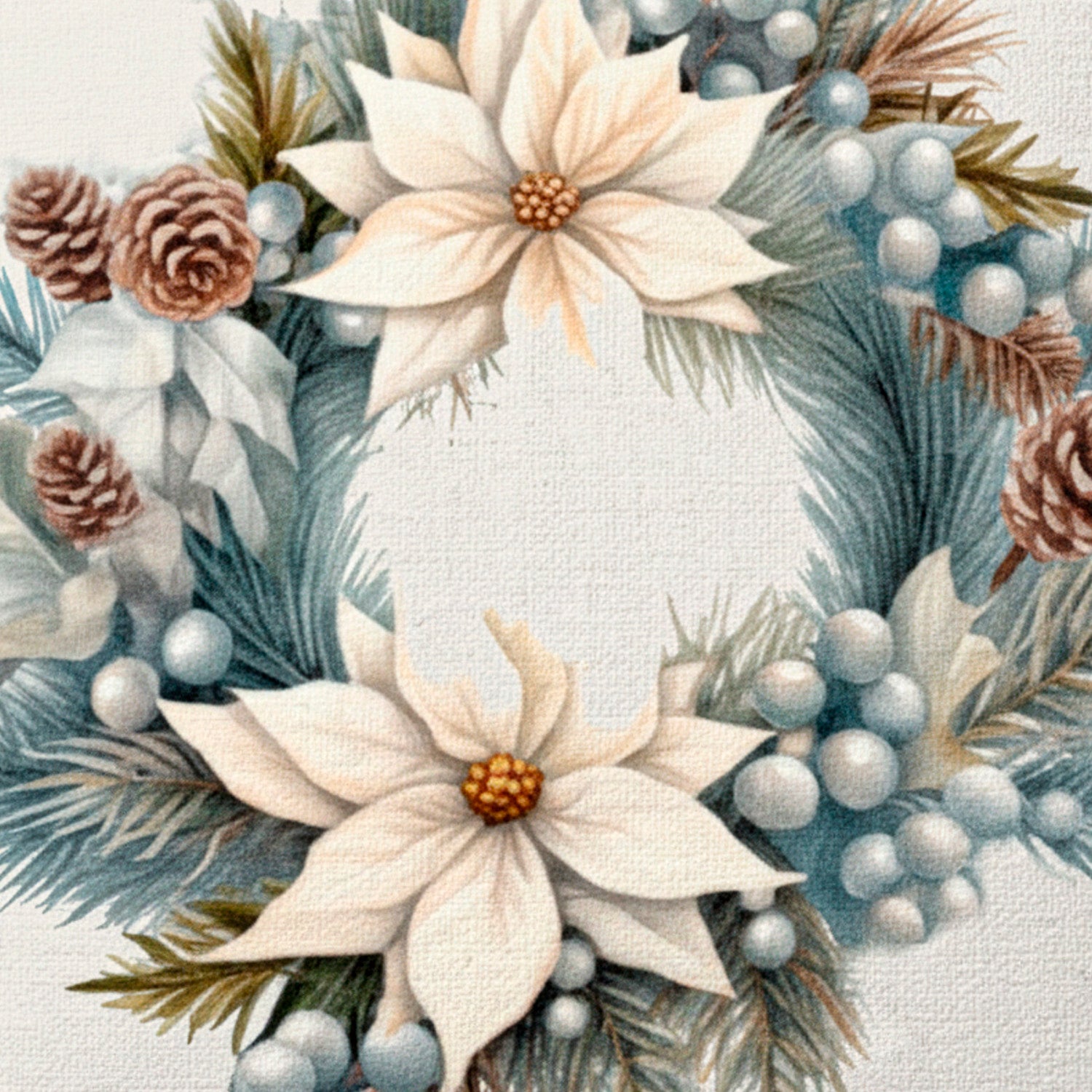 Cojín 45X45 Kim Corona Navidad