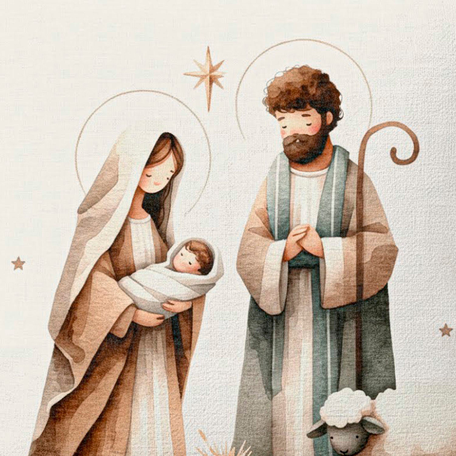 Cojín 45X45 Kim Nacimiento Navidad