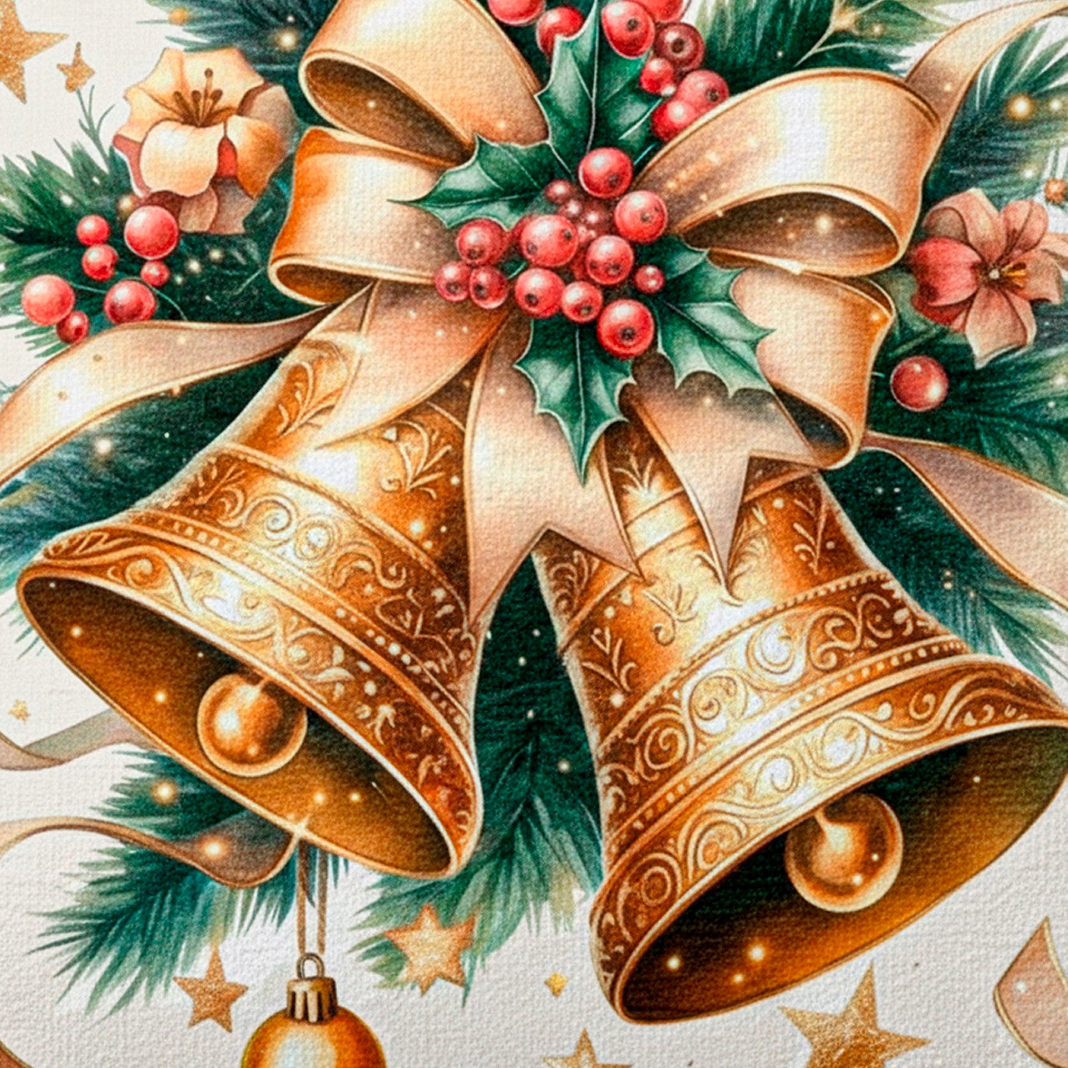 Cojín 45X45 Kim Campana Navidad