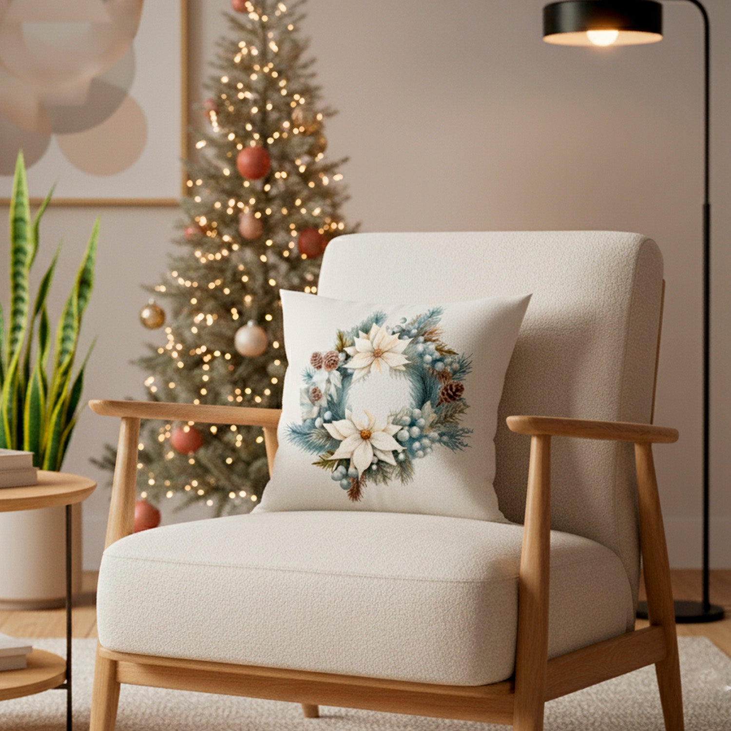 Cojín 45X45 Kim Corona Navidad