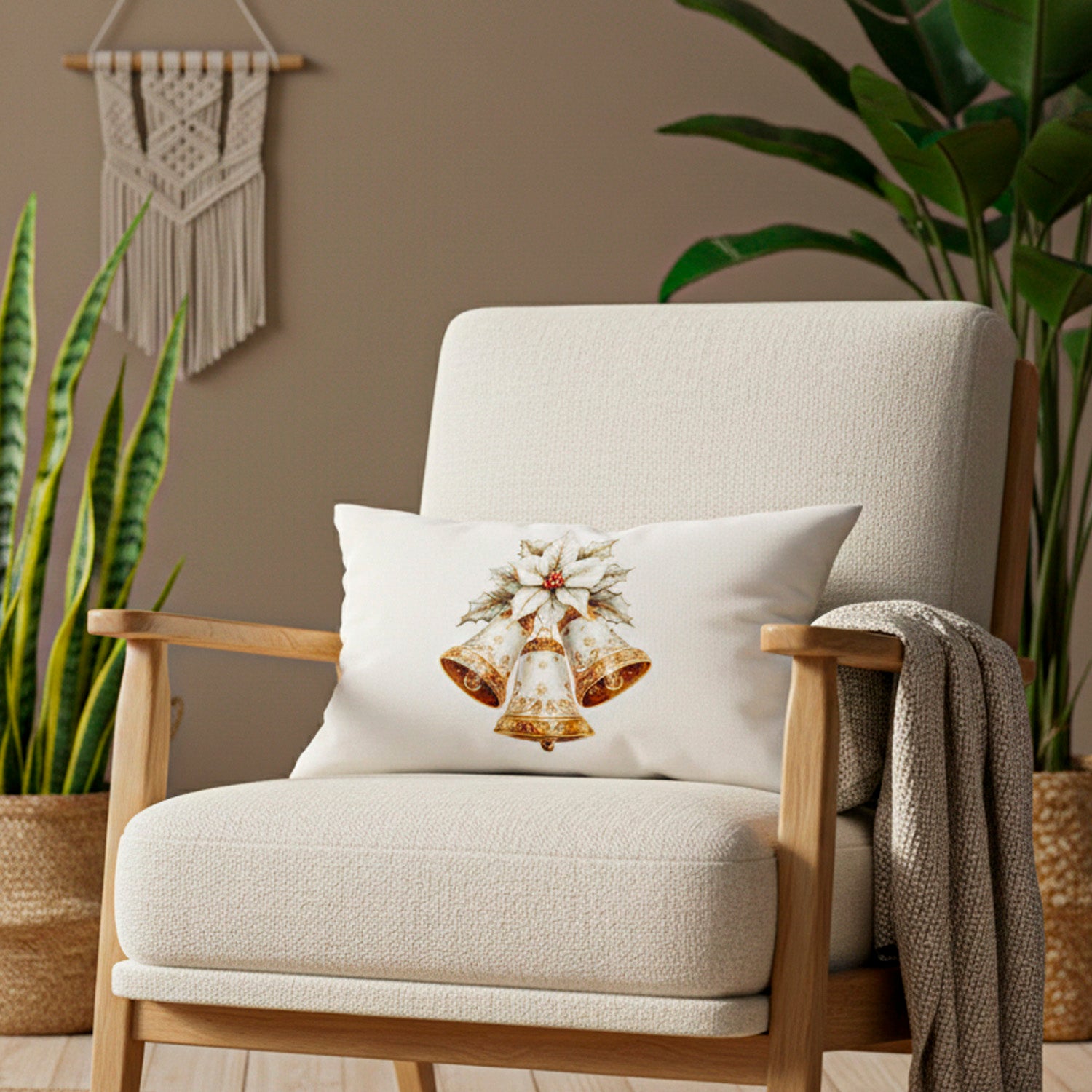 Cojín 30X50 Kim Campana Navidad