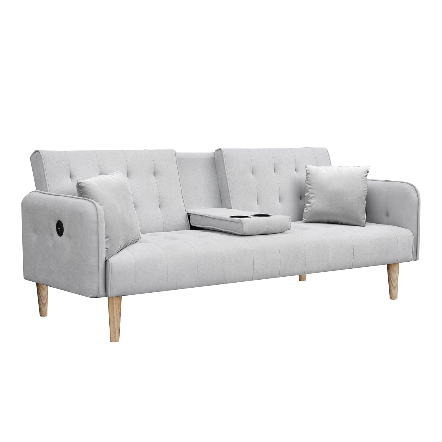 Sofa Cama Arizona Lino Taupe
