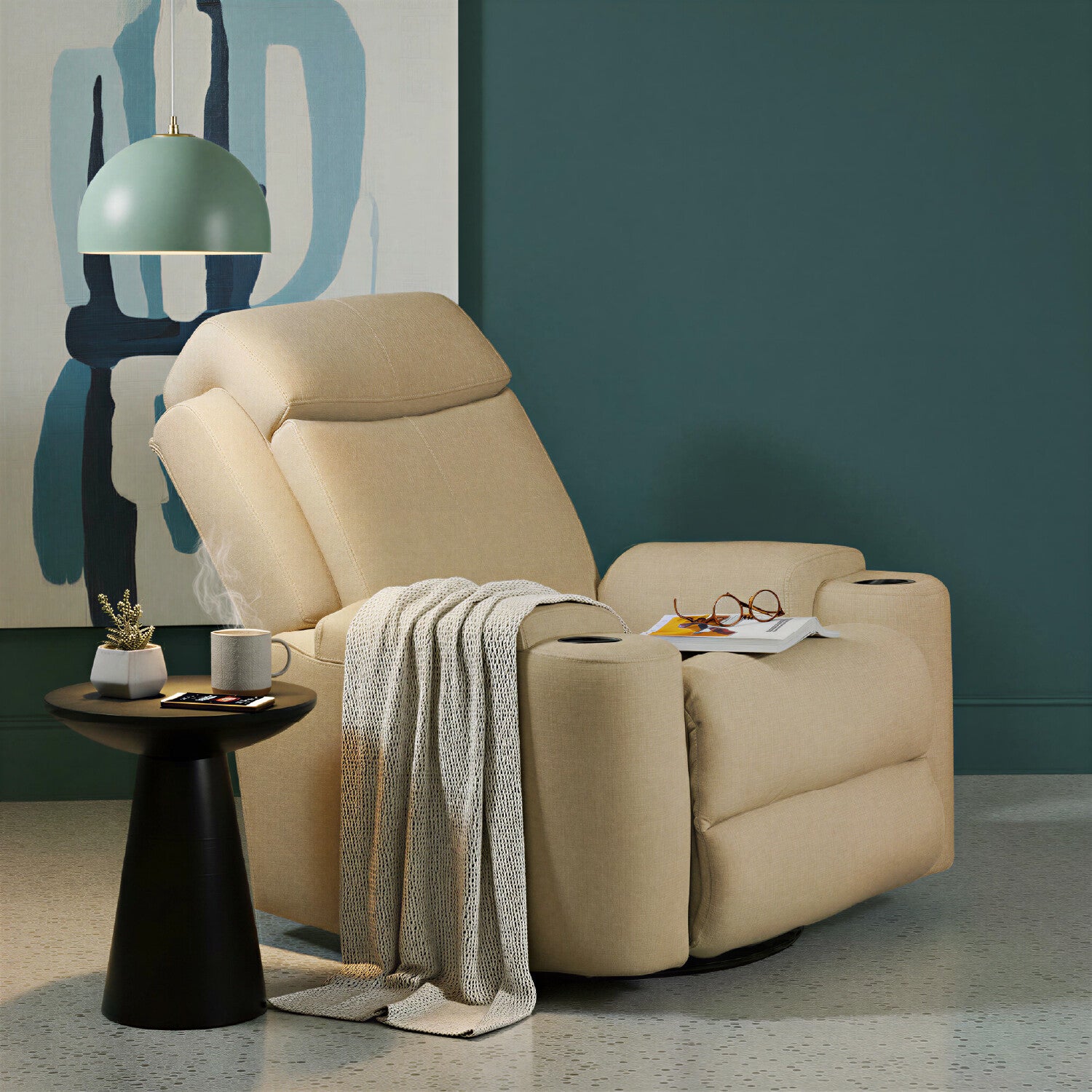 Sillón Reclinable Delta Eurolino Marfil