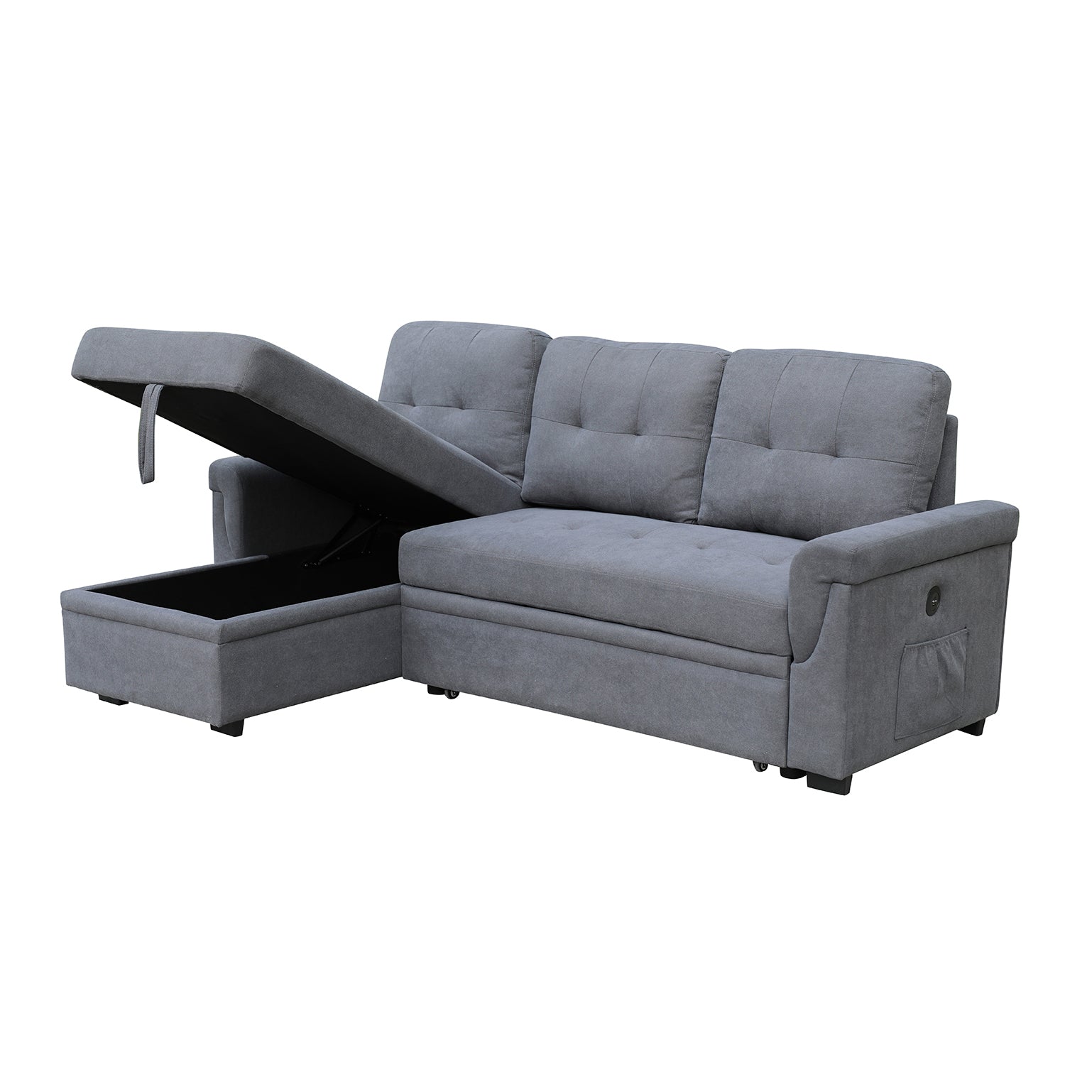 Sala Cama Barcelona Lino Plomo