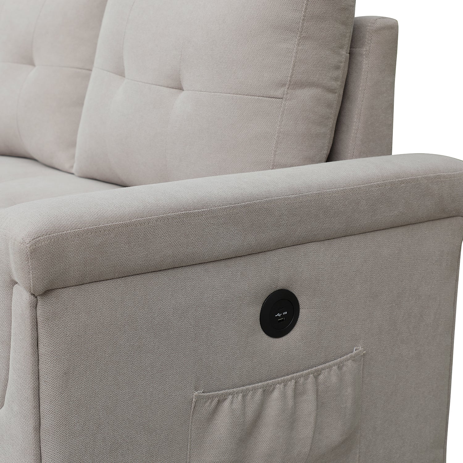 Sala Cama Barcelona Lino Beige