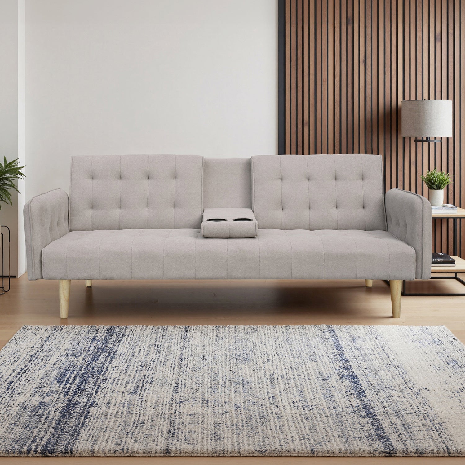 Sofa Cama Arizona Lino Beige