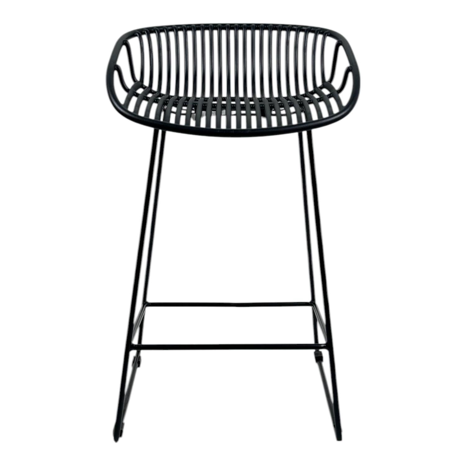 Silla Para Barra Auri Negra 45X43X77