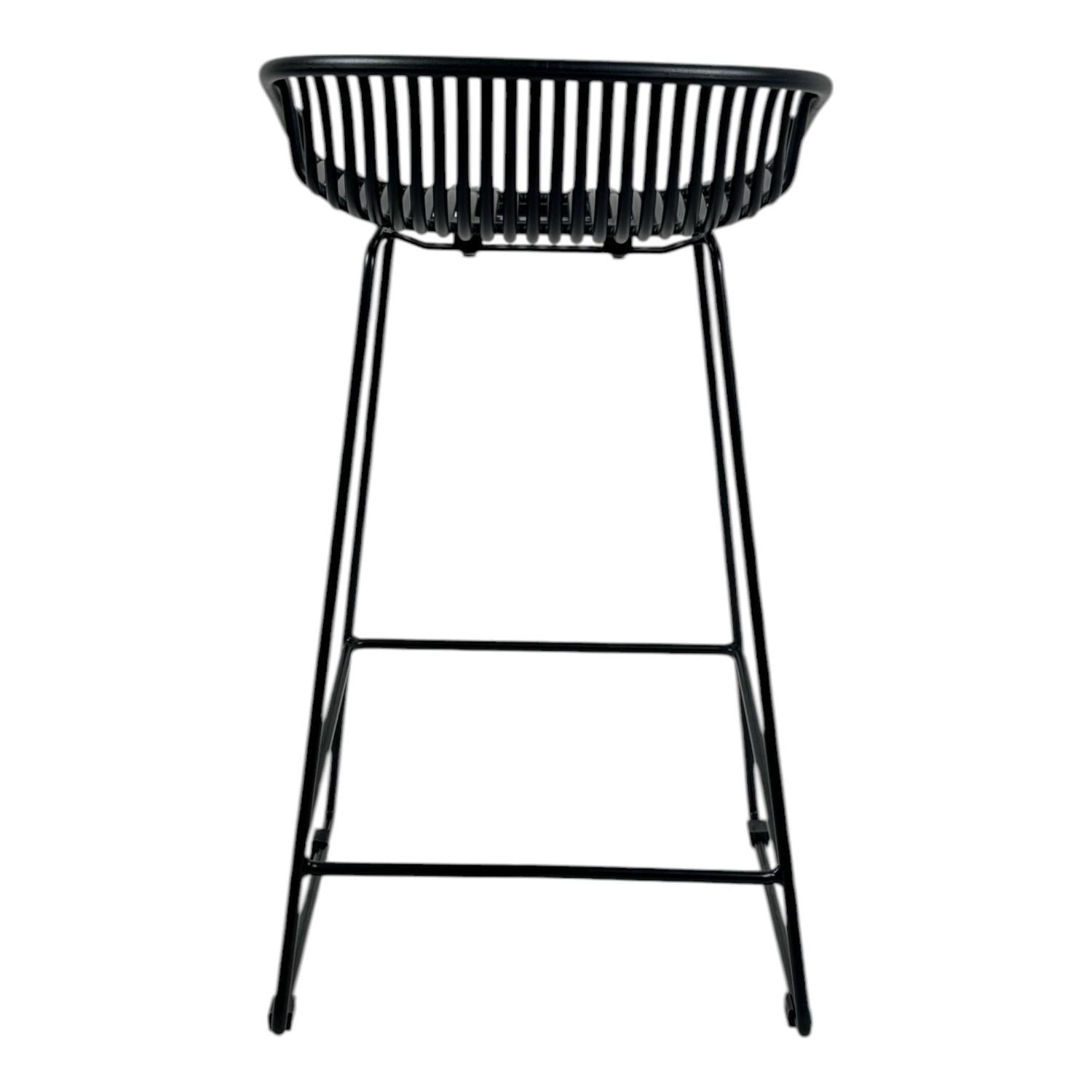 Silla Para Barra Auri Negra 45X43X77