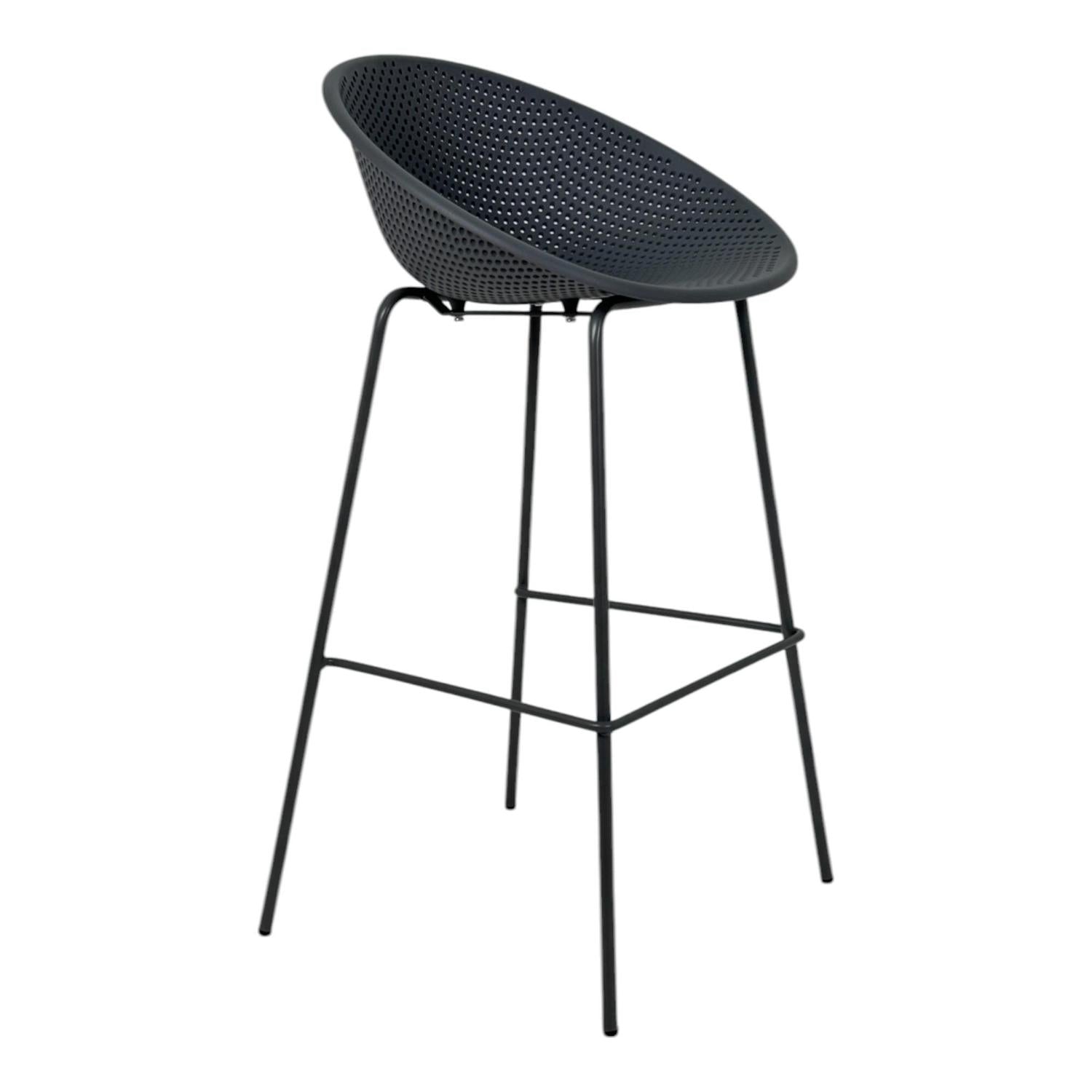 Silla Para Barra Nala Negra 49X49X97